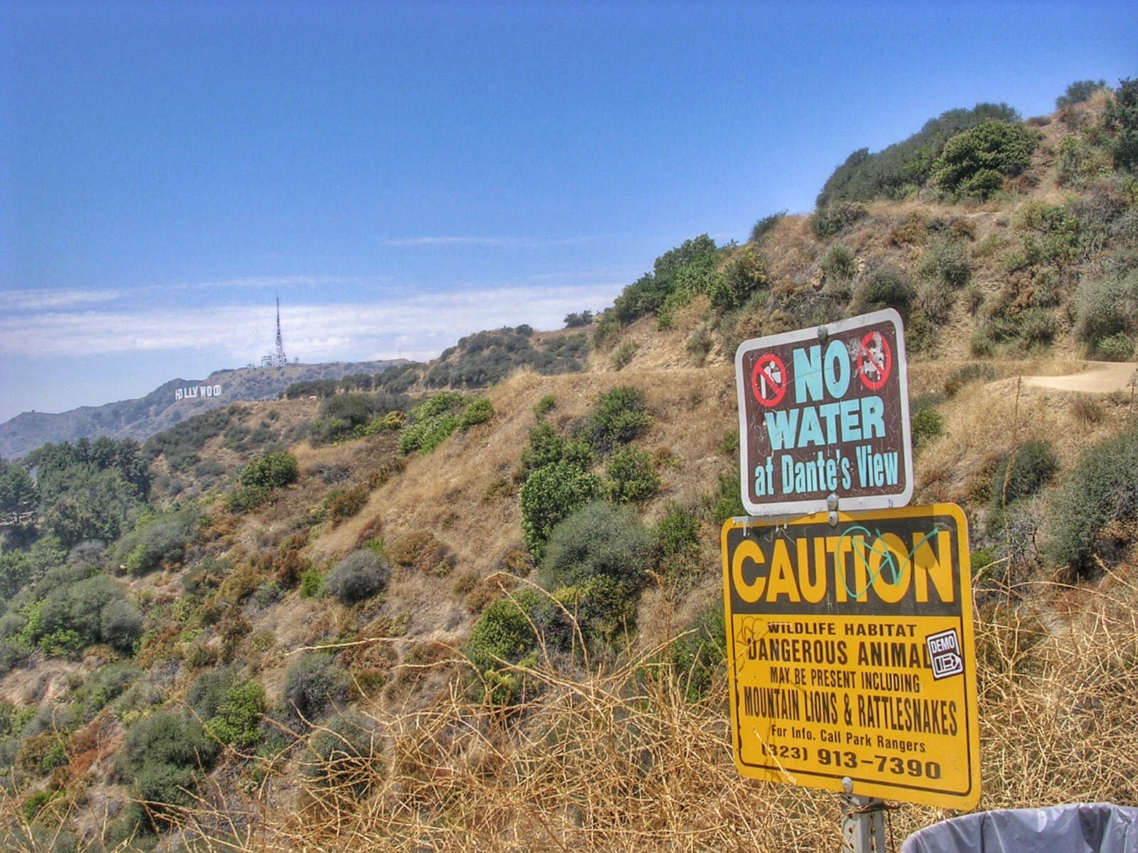 Griffith Park pour monter au Mont Hollywood, 