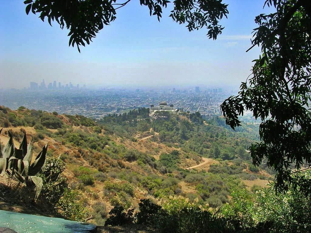 Observatoire Griffith et vue sur Los Angeles 