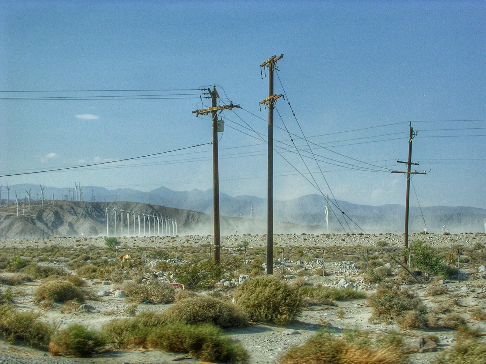 Désert aux alentours de Palm Springs