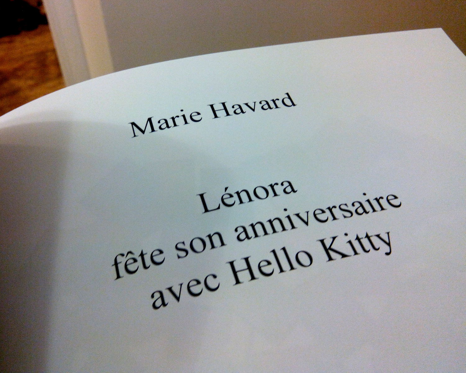 écrire un livre pour enfant - marie havard