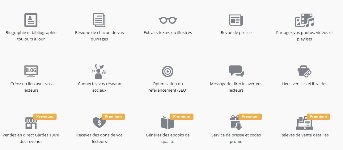 IggyBook - plateforme pour auteurs