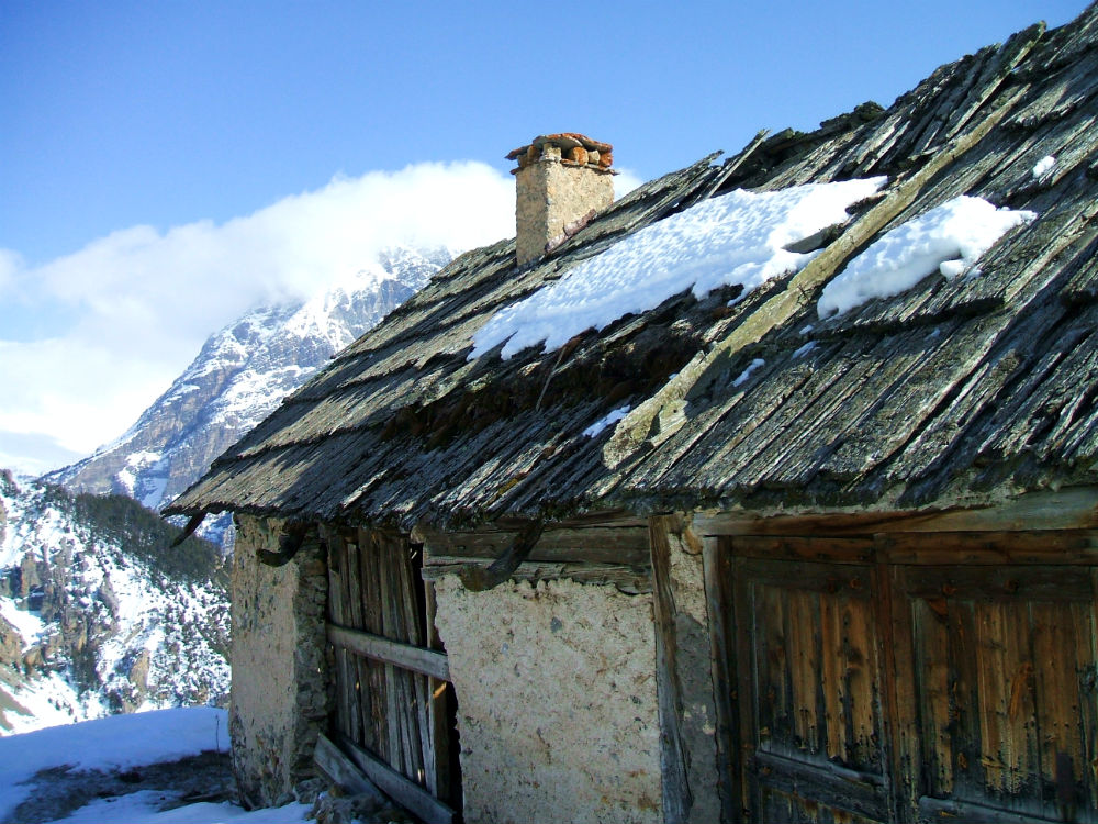 Alpes en hiver - marie havard photographie - les cris dans les mots