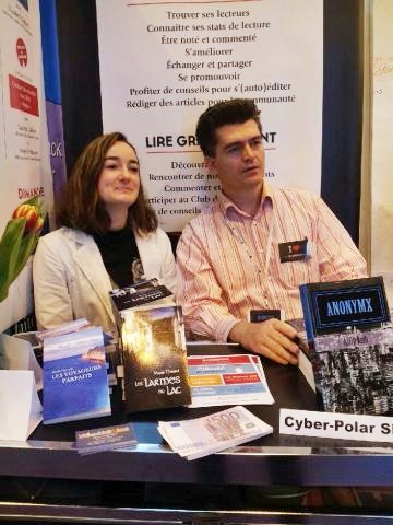 Marie Havard et Alain Kolb au salon du Livre Paris 2016