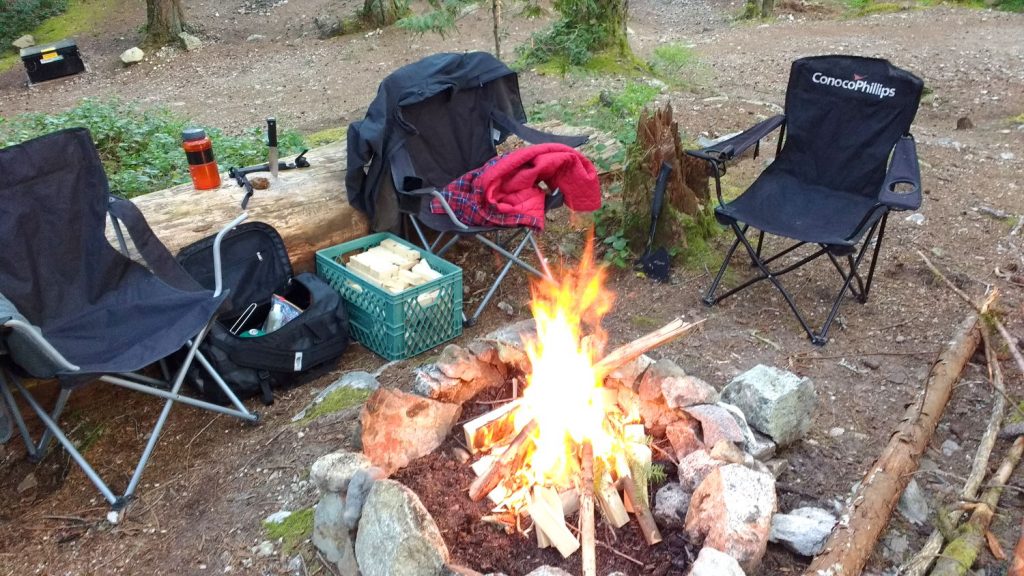 Camping sauvage à 2 h de Vancouver