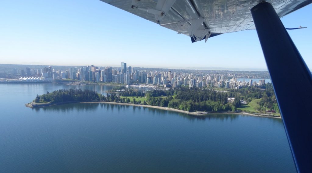 Vol en hydravion à Vancouver