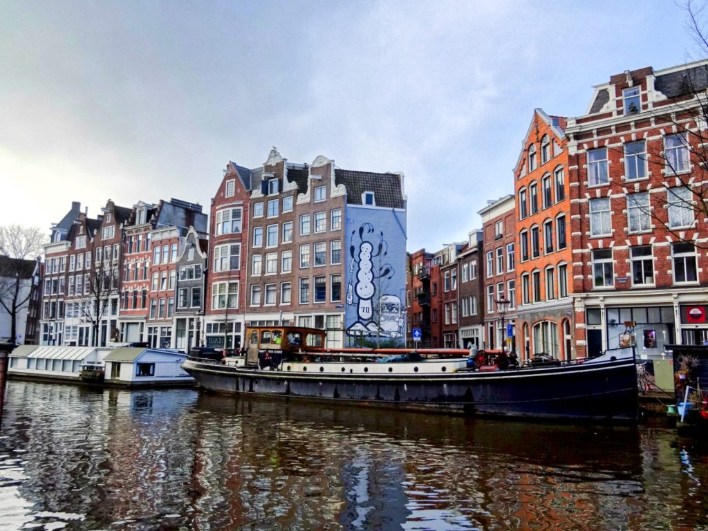 Amsterdam (Pays-Bas) en hiver