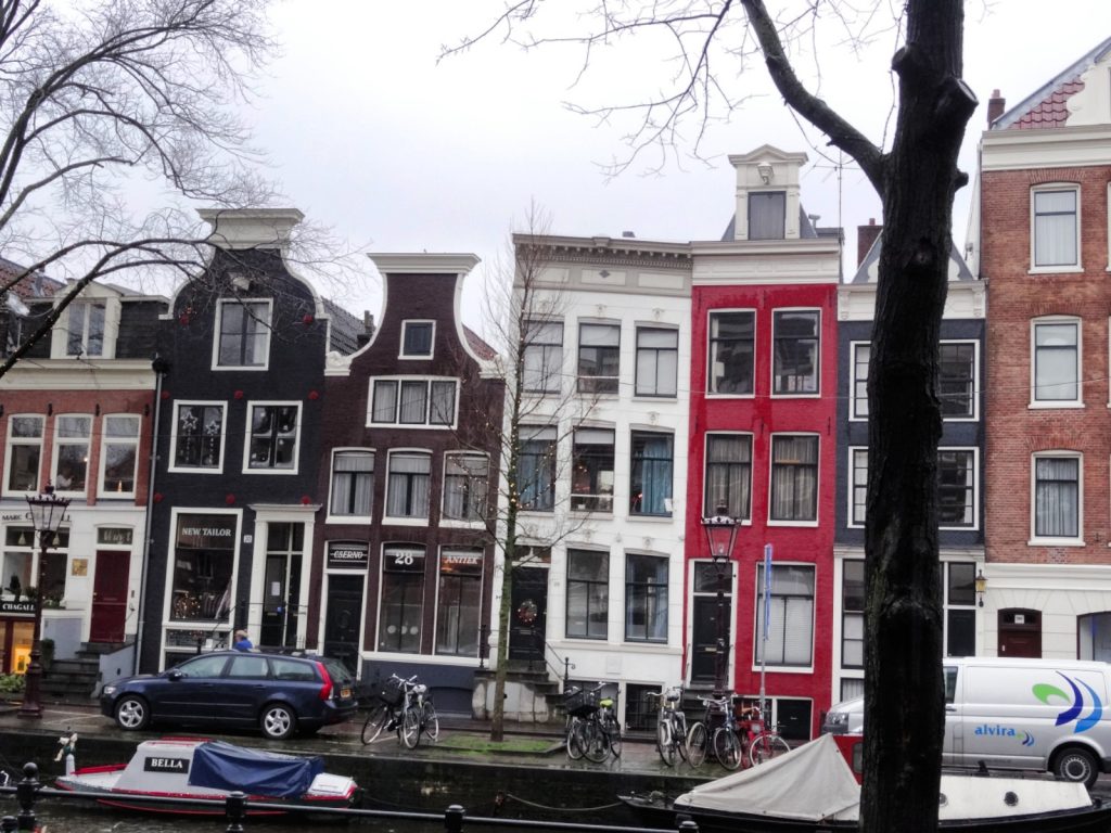 Amsterdam (Pays-Bas) en hiver