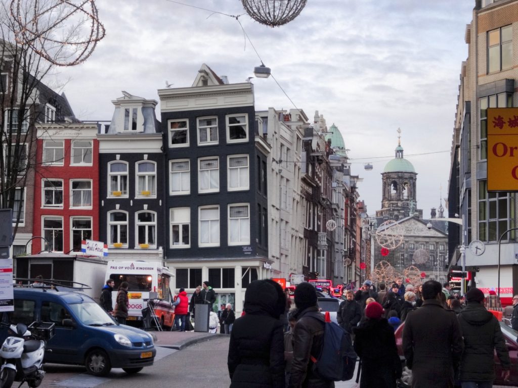 Amsterdam (Pays-Bas) en hiver