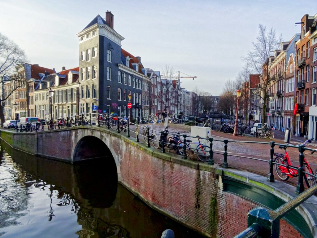 Amsterdam (Pays-Bas) en hiver