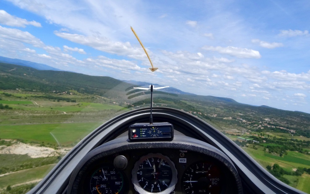 Vol planeur Pic Saint-Loup France