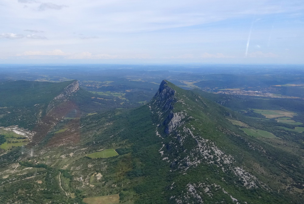 Vol planeur Pic Saint-Loup France