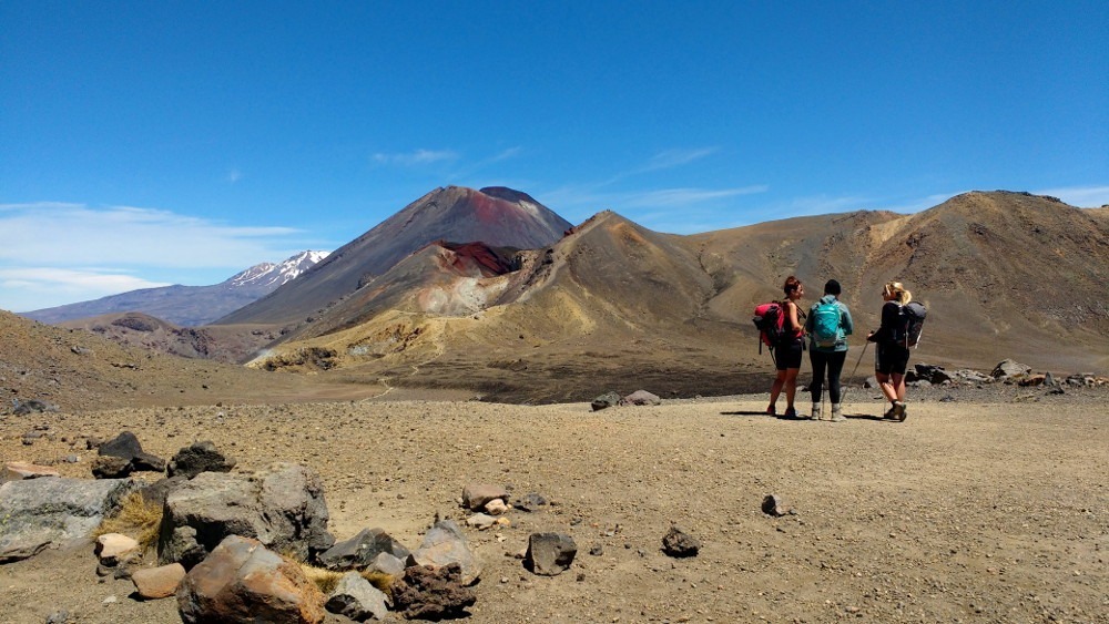 Tongariro Alpine Crossing : cratère central