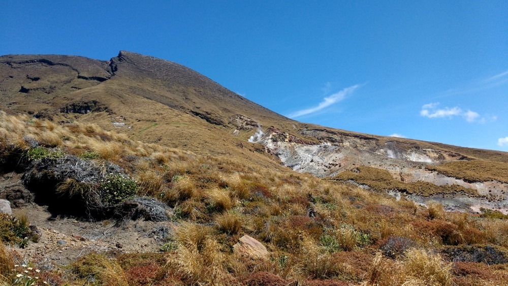 Tongariro Alpine Crossing : vallée de Ketetahi