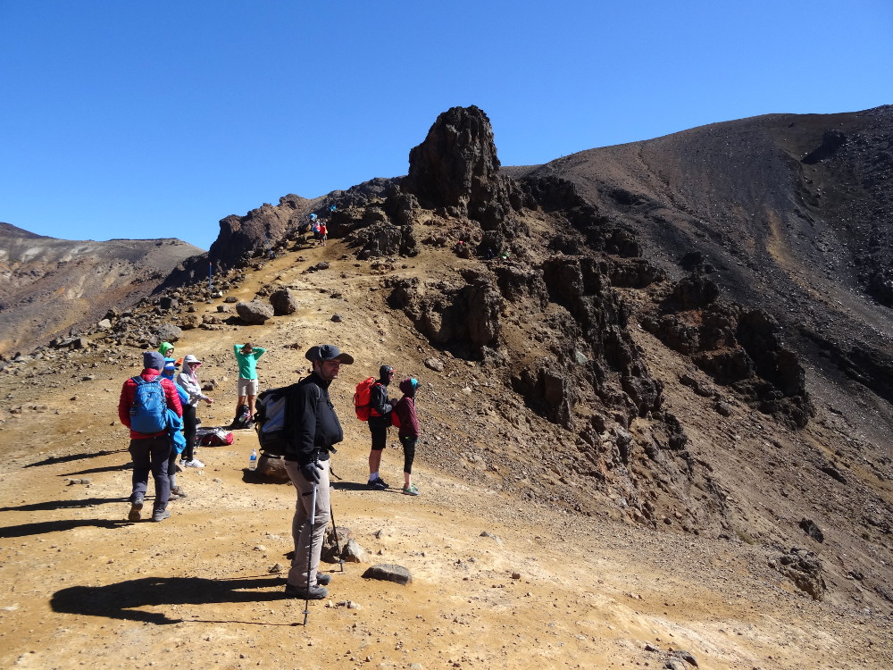 Tongariro Alpine Crossing : ascension du Red Crater