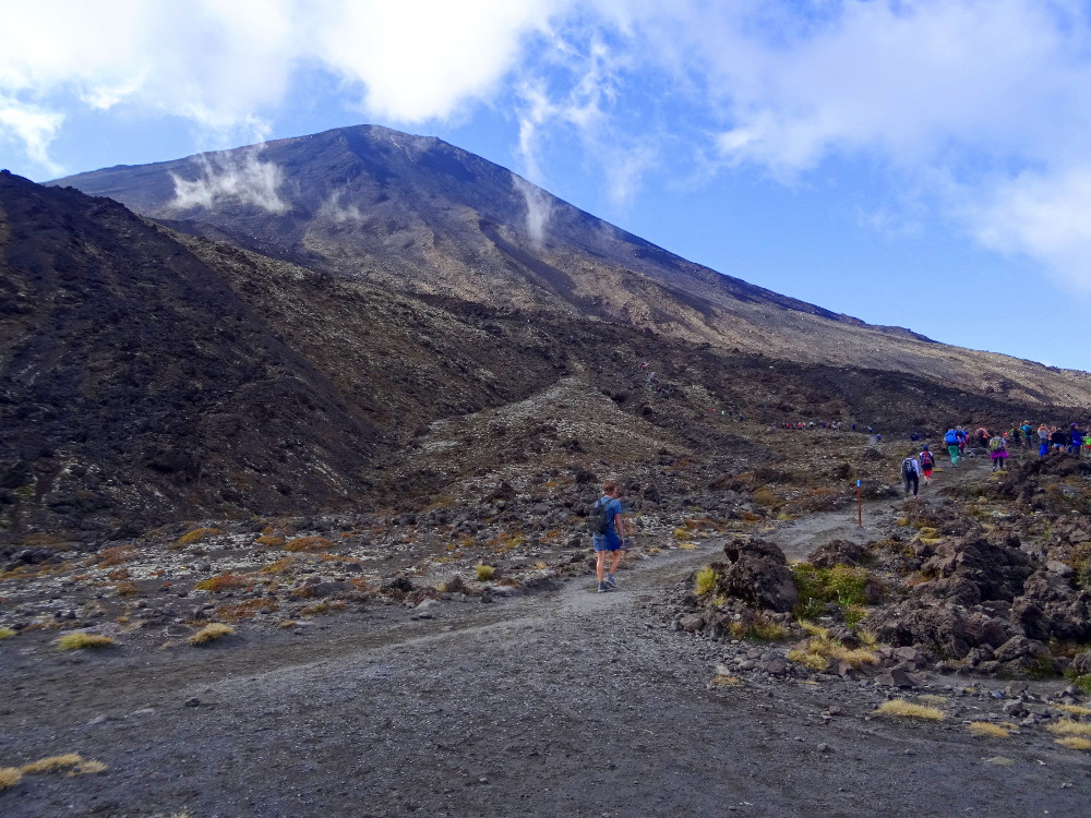 Tongariro Alpine Crossing : ascension du South Crater