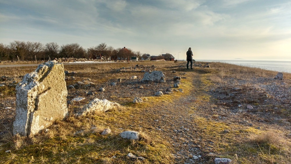 Les champs de Neptune, « Neptuni Akrar », Öland, Suède