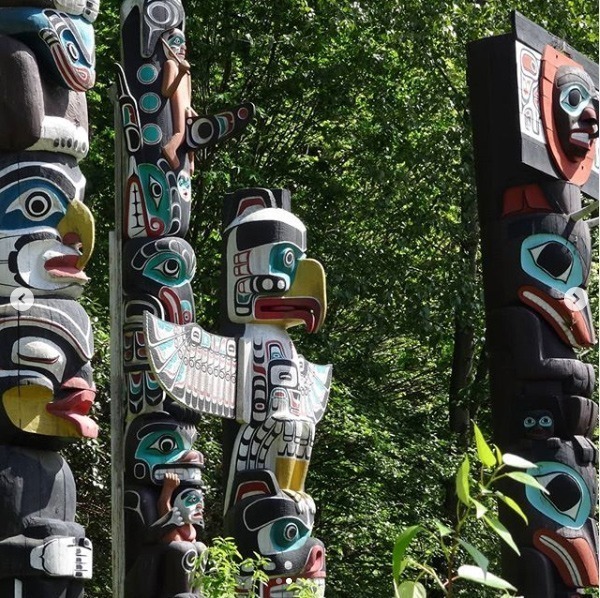 Totems à Vancouver