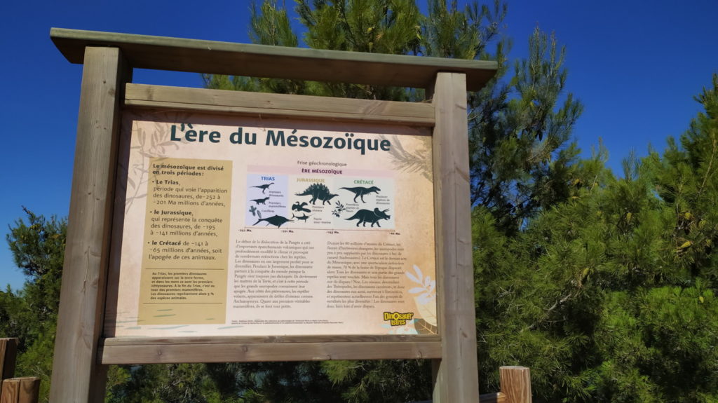 Contenus pédagogiques - parc dinosaures Istres