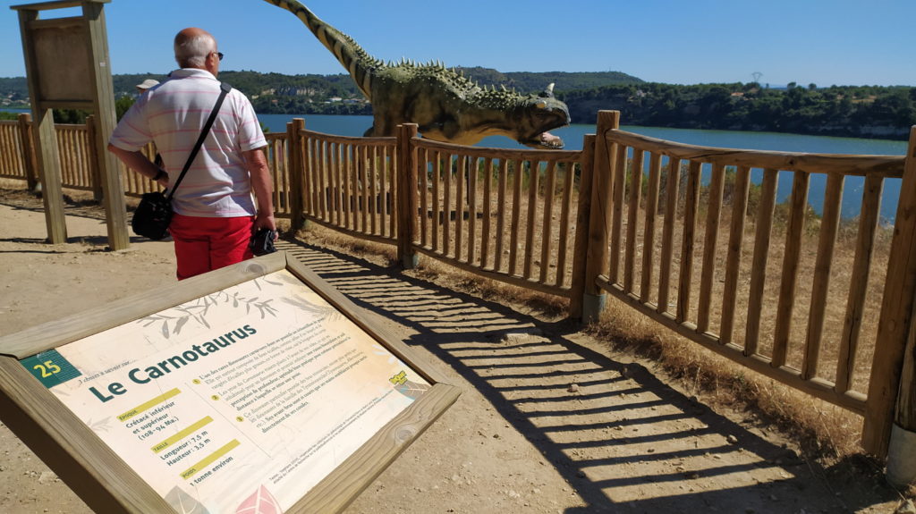 Carnotaurus - Parc dinosaures Istres