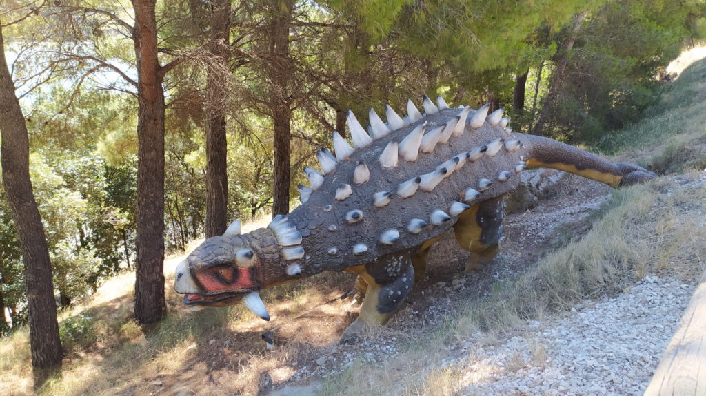 Ankylosaure - Parc dinosaures Istres