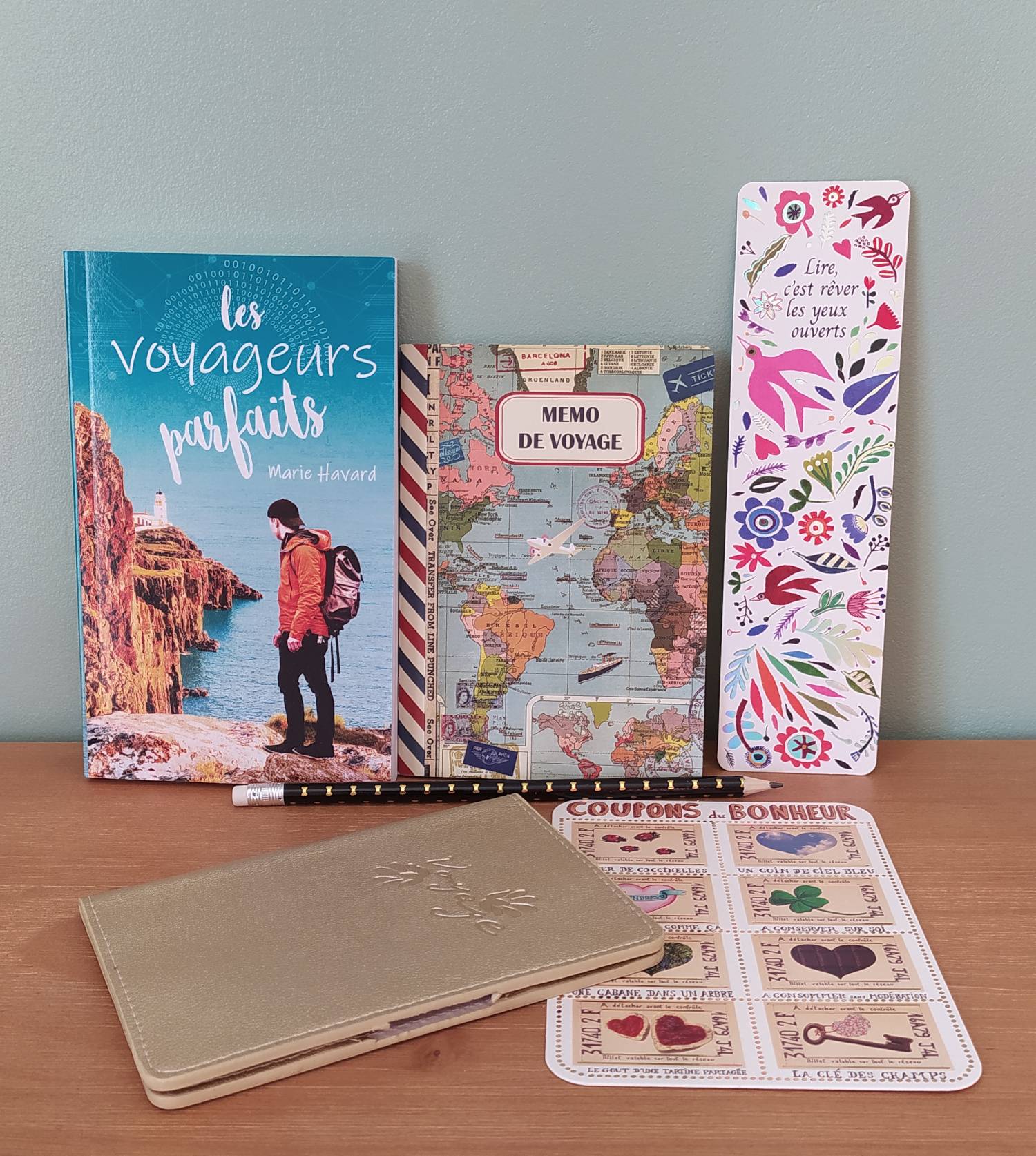 Box livre Les Voyageurs Parfaits coffret cadeau jeunes adultes - Marie  Havard