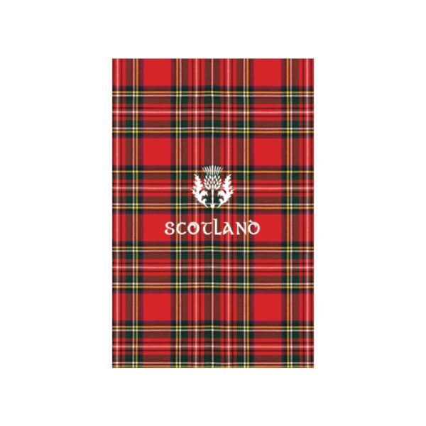 Carnet de notes tartan écosse scotland