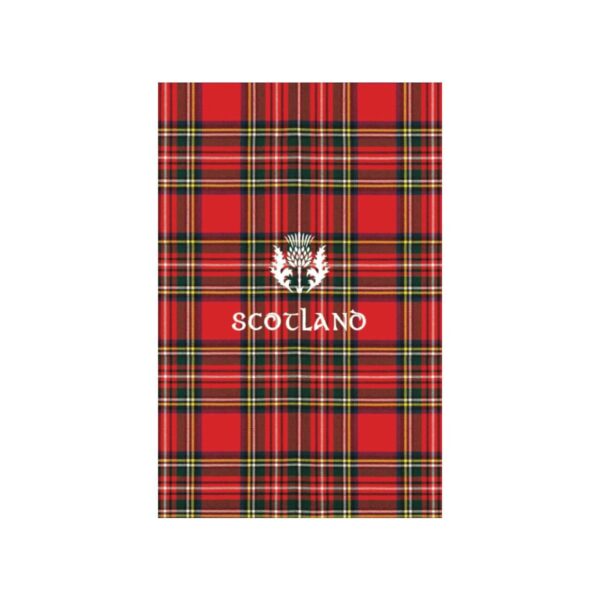 Carnet de notes tartan écosse scotland