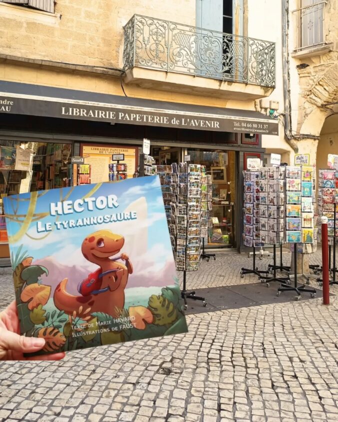 Hector le Tyrannosaure en librairie